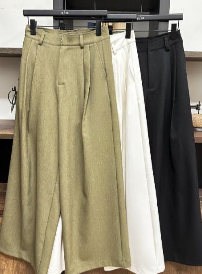 【门店同款】ENJOY秋季less is more通勤阔腿西装裤 159150060 商品图0