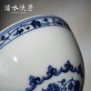 渚水流芳青花缠枝花卉如意纹莲子碗（缺货） 商品缩略图4