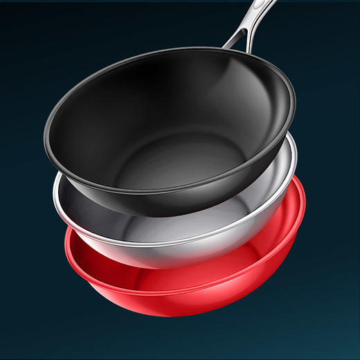 徳铂炒锅无涂层珐琅锅 喜马拉雅 商品图6