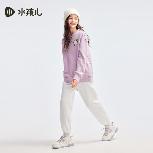 水孩儿童装春秋款女童卫衣男童上衣休闲柔软舒适宽松透气运动 商品图7
