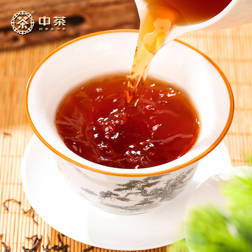 中茶中粮2022年中茶陈皮普洱茶熟茶散茶七年陈料400克罐装送礼茶 商品图1