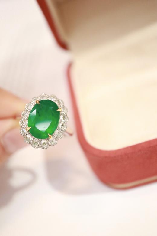 4.2ct 祖母绿戒指 商品图7
