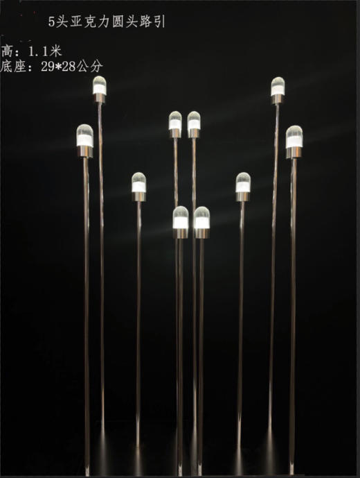 5头亚克力圆球路引（运费自理） 商品图0