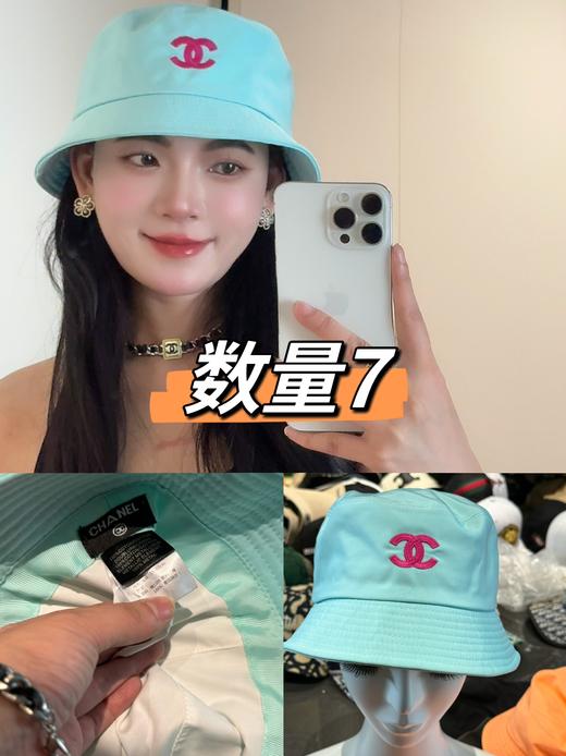 chanel纯原香奈儿刺绣稀有的亮色系列帽子 商品图1