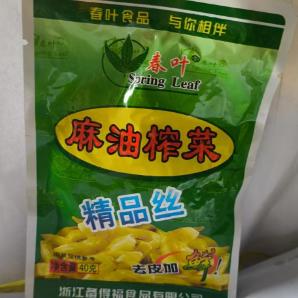 CLY春叶麻油榨菜精品丝40g  24年10.14到期-18007726借码 商品图0