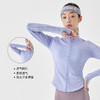 【路路精选】女运动拉链运动外套上衣健身衣服跑步瑜伽服套装暴汗服春夏 商品缩略图3