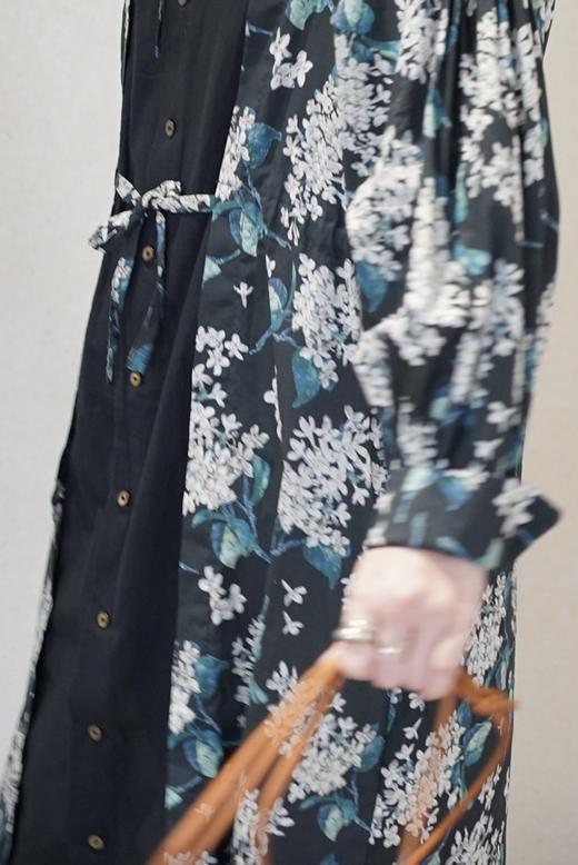 The last flower of the afternoon 开襟斗篷连衣裙#野花 商品图1