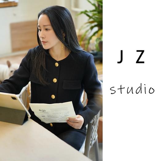 【绿M1 XL1 黑XL1】臣禾	两色香风外套JZ243010175【金猪甄选】 商品图5