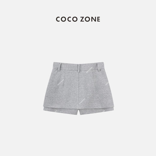 COCO ZONE2024夏季新款纯色短款裤裙百搭休闲半身裙CC1B0666 商品图6