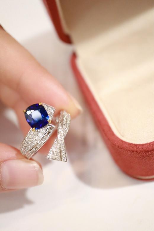 1.76ct 蓝宝石戒指 商品图7