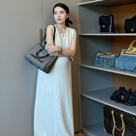 N°28 春秋款百搭针织裙无袖长款裙子宽松连衣裙9A33L281 商品图2