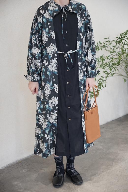 The last flower of the afternoon 开襟斗篷连衣裙#野花 商品图0