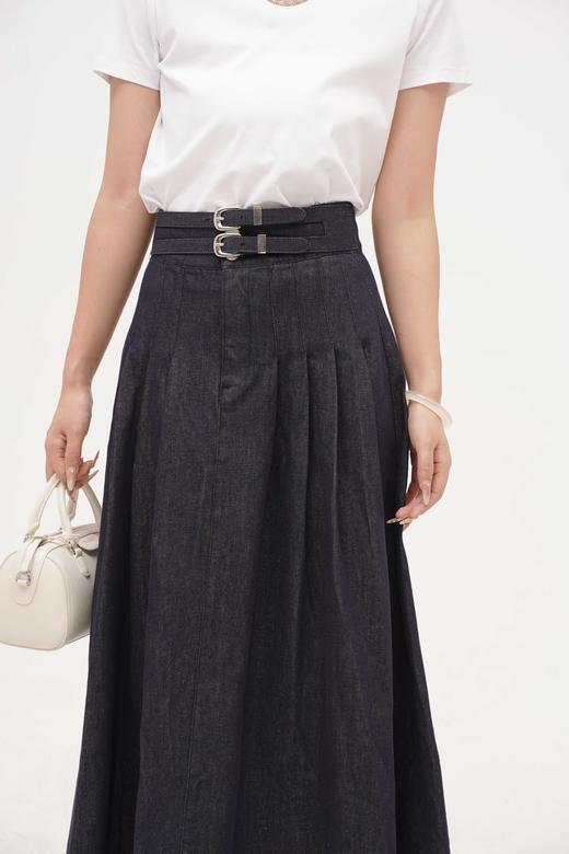 臣禾	A字牛仔半裙	JZ243030173【金猪甄选】 商品图3