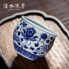 渚水流芳青花双凤穿花纹缸杯 商品缩略图1