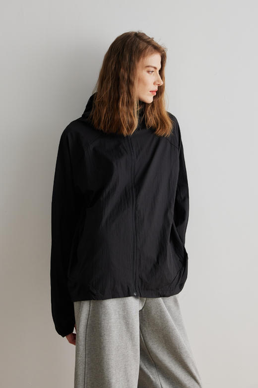 KS男装超薄轻便拉链开衫50+抗紫外线潮酷连帽休闲夹克24KMJ0046 商品图4