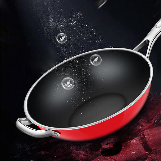 徳铂炒锅无涂层珐琅锅 喜马拉雅 商品图2