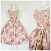 【投稿】喵娘精工@M82《春日花影》复古vintage薄纱印花高腰连衣裙 商品缩略图6