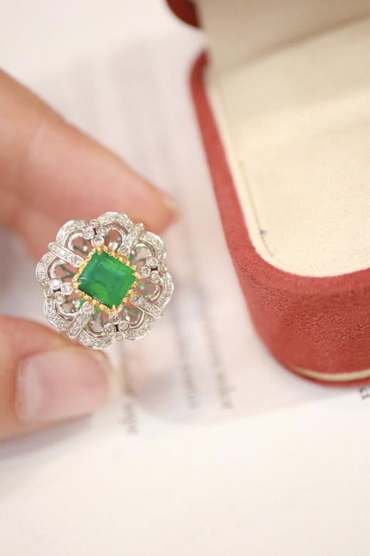 1.25ct 祖母绿戒指 商品图1