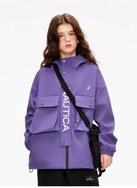 【春上新】8楼诺帝卡「NAUTICA童装 男童女童三防防油污透气口袋外套春秋季儿童城市户外    吊牌价  739元   活动价 665元j