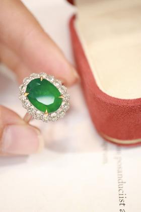 4.2ct 祖母绿戒指