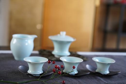 【亦茶亦酒】影青盖碗套组 商品图2