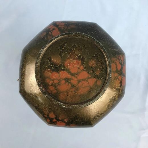 【有瑕疵】牵牛花浮雕铜花瓶 商品图5