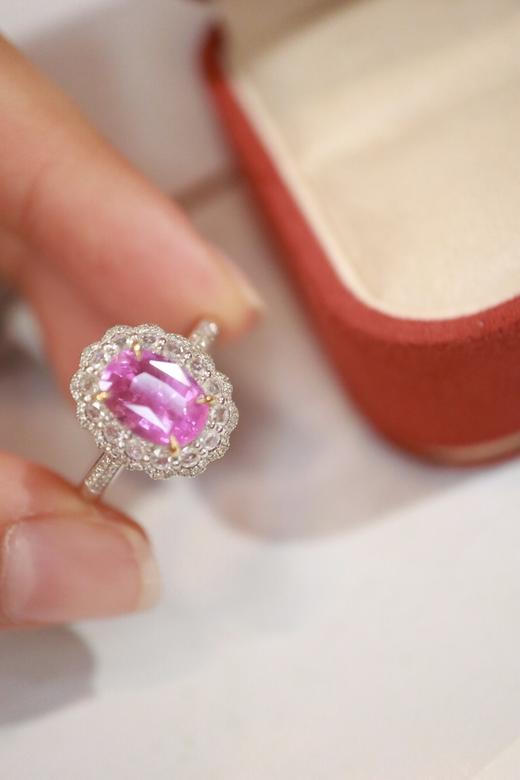 2.44ct 蓝宝石戒指 商品图3