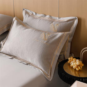 顶柔塞纳河畔色织提花四件套