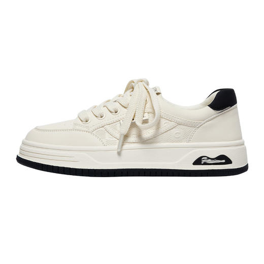 IEF/爱依服2025 秋季 时尚休闲百搭简约设计女低帮平底小白鞋605 商品图5