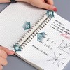 小方格活页笔记本 简约网格金属磨砂PP面1本A4/30孔B6/26孔A5/20孔替换本芯 商品缩略图3