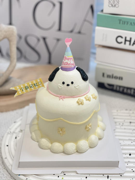 四寸狗狗奶油蛋糕 下单前请仔细阅读商品详情 商品图0