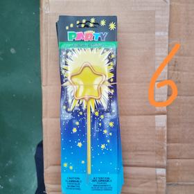 五角星型烟花蜡烛  10个*30把/箱