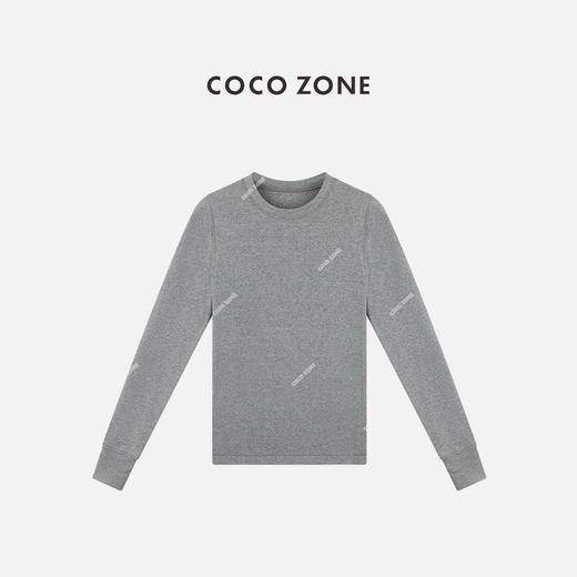 COCO ZONE 简约纯色圆领T恤气质通勤女打底衫CC1C1934 商品图0