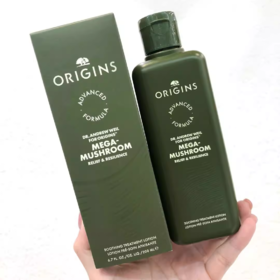 新版！origins悦木之源 韦博士灵芝焕能精华水补水保湿菌菇水200ml