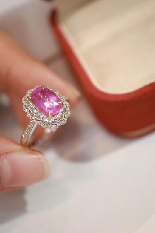 2.44ct 蓝宝石戒指 商品图1