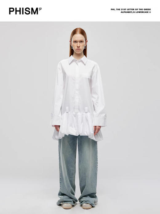 衬衫款气球连衣裙 商品图0