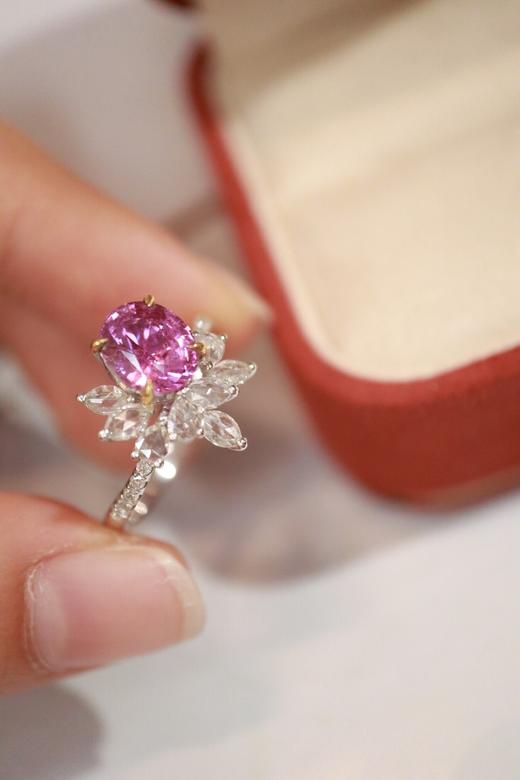 2.09ct 帕帕拉恰戒指 商品图4