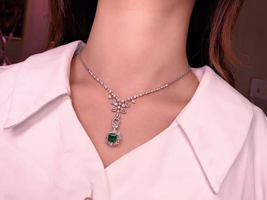 1.35ct 7.32g 祖母绿戒指吊坠 商品图7