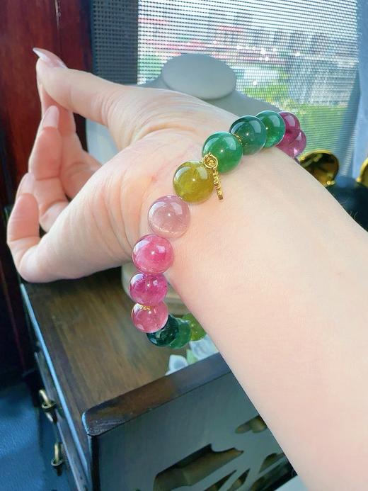 24.9g 9mm 碧玺手链 商品图7