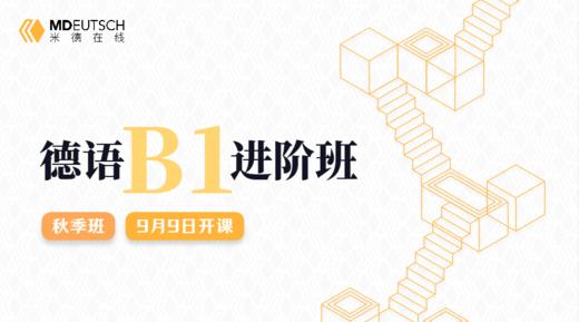 【可插班】2024 德语B1秋季直播班 商品图0