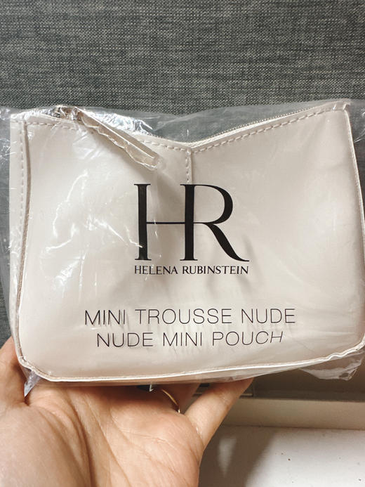 HR 赫莲娜 小号皮质化妆包（饺子包） 商品图0