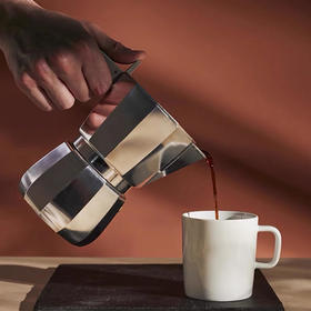 意大利Alessi摩卡壶单阀意式浓缩萃取壶户外煮咖啡壶手冲器具