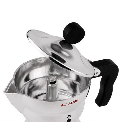 意大利Alessi 经典摩卡壶Moka 单阀意式浓缩咖啡壶 商品图1