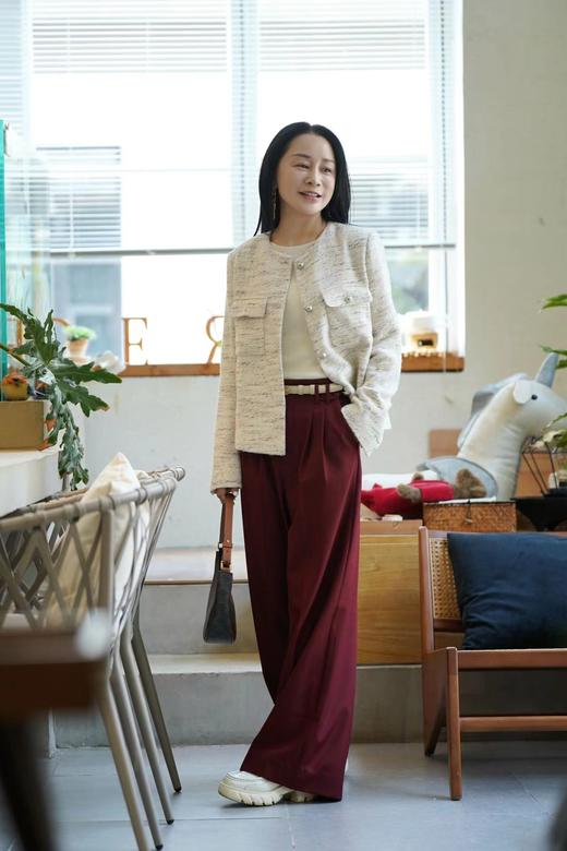 【XXL1】臣禾	花纱香风外套JZ243010275【金猪甄选】 商品图3