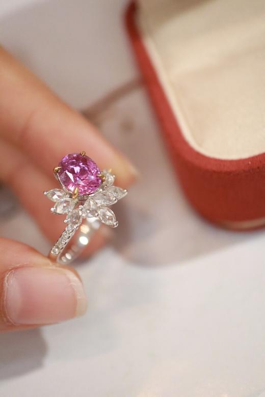 2.09ct 帕帕拉恰戒指 商品图2