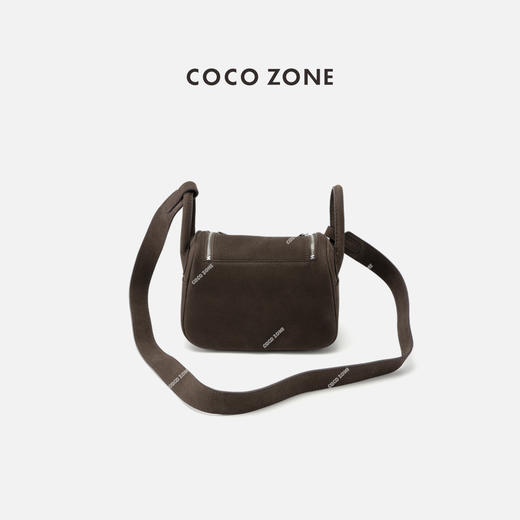 COCO ZONE 复古高级感荔枝纹磨砂气质单肩包 CC2C1733 商品图0
