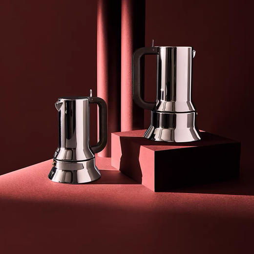 意大利ALESSI9090不锈钢摩卡壶经典咖啡壶 商品图1
