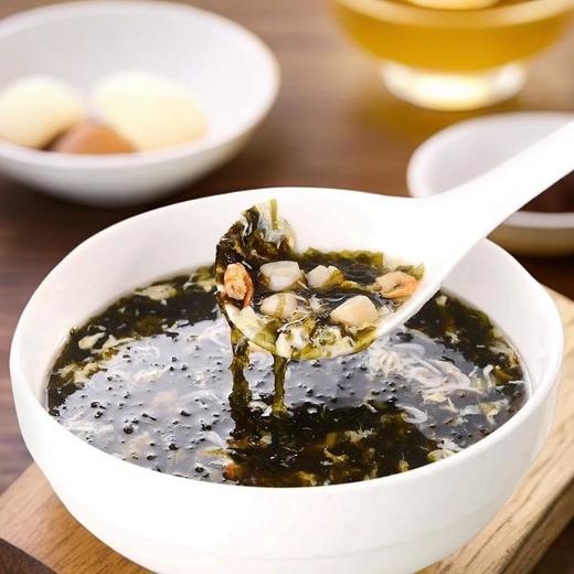 正宗霞浦头水紫菜 深海水产干货 天然美味方便速食免洗无沙紫菜方形 商品图2