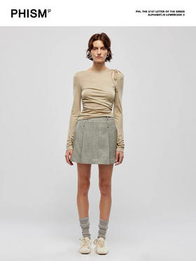 假两件设计感打底