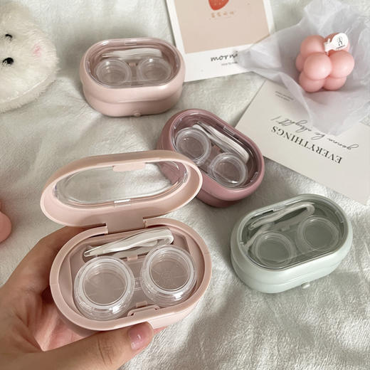 隐形眼镜清洗器便携电动美瞳盒子自动清洁清洗机清理冲洗仪xy1090 商品图1